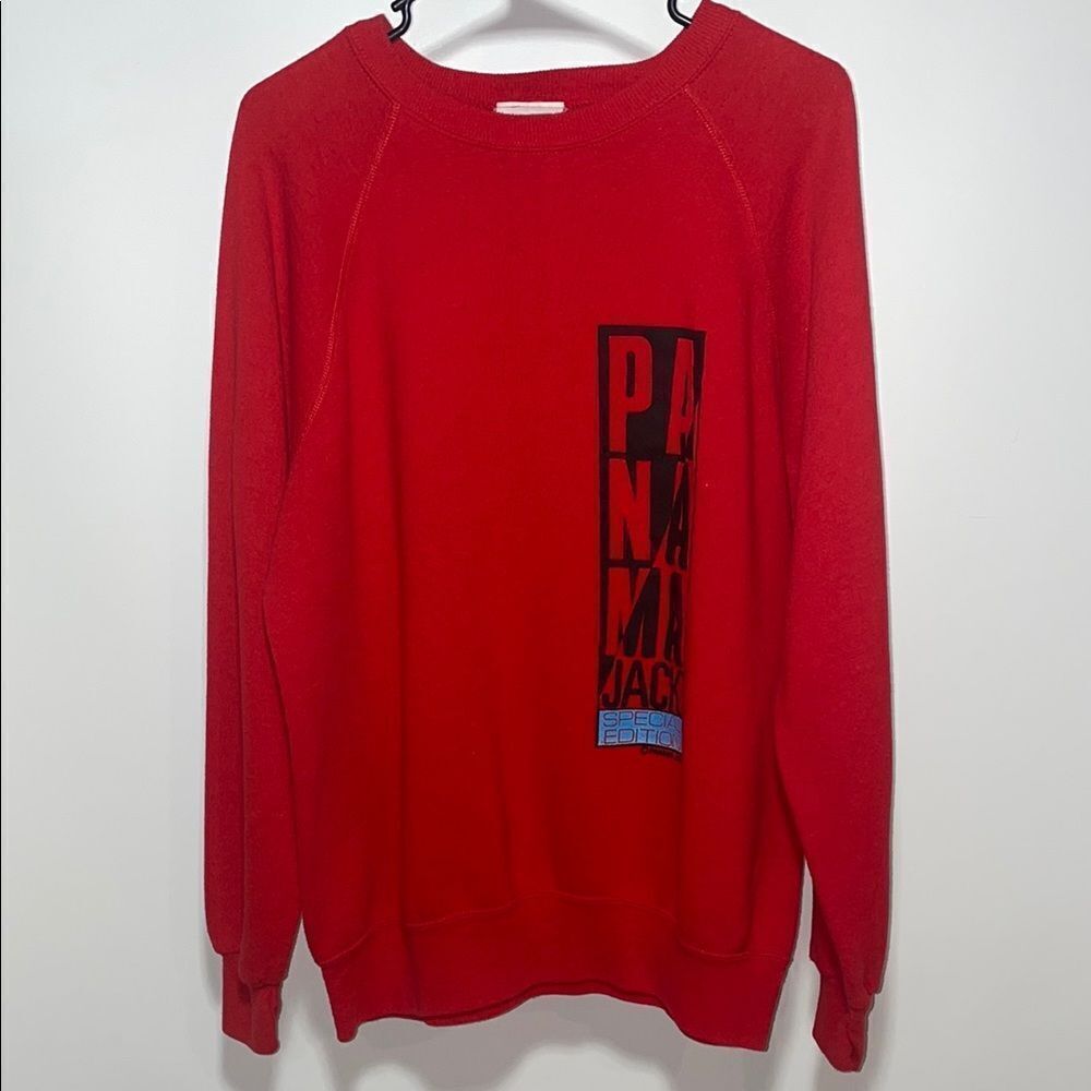 Vintage Panama Jack Red Men's Sweater